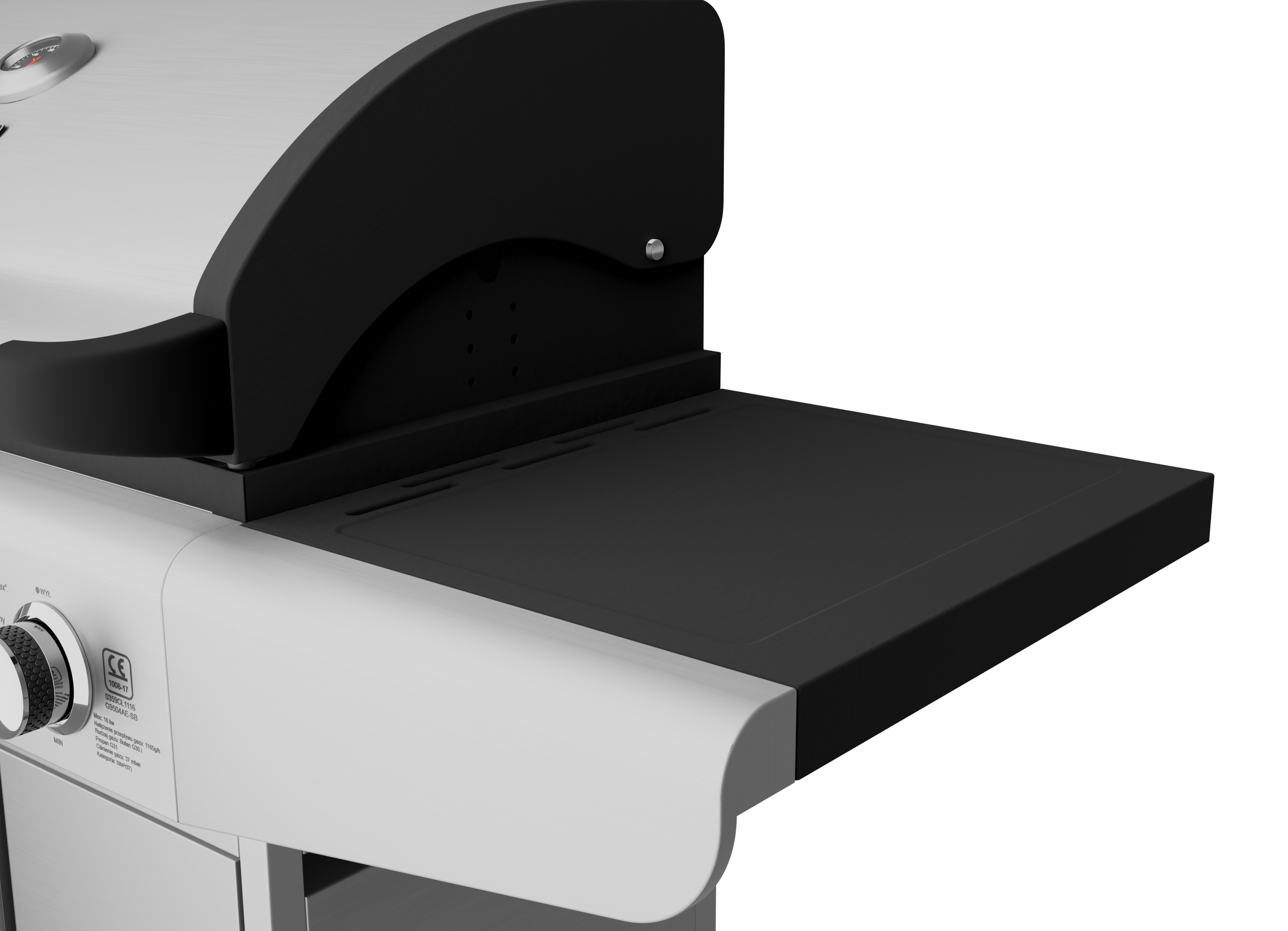 grill gazowy koler relish silver v1 16 kW